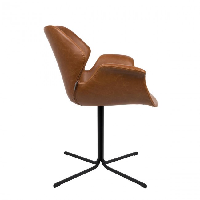NIKKI Armchair | All Brown