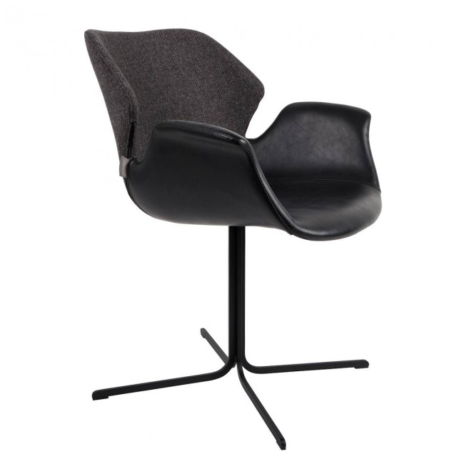 NIKKI Armchair | Fab Black