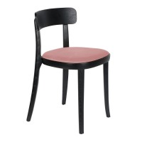 BRANDON Chair Black | Pink