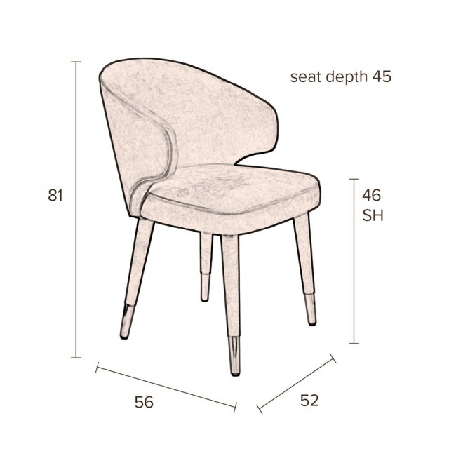 LUNAR Chair | Petrol FR