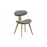 BUCKLE Chair | Pebble Earth boucle, Whitewashed oak legs