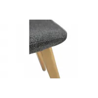 BUCKLE Chair | Pebble Grey boucle, Whitewashed oak legs