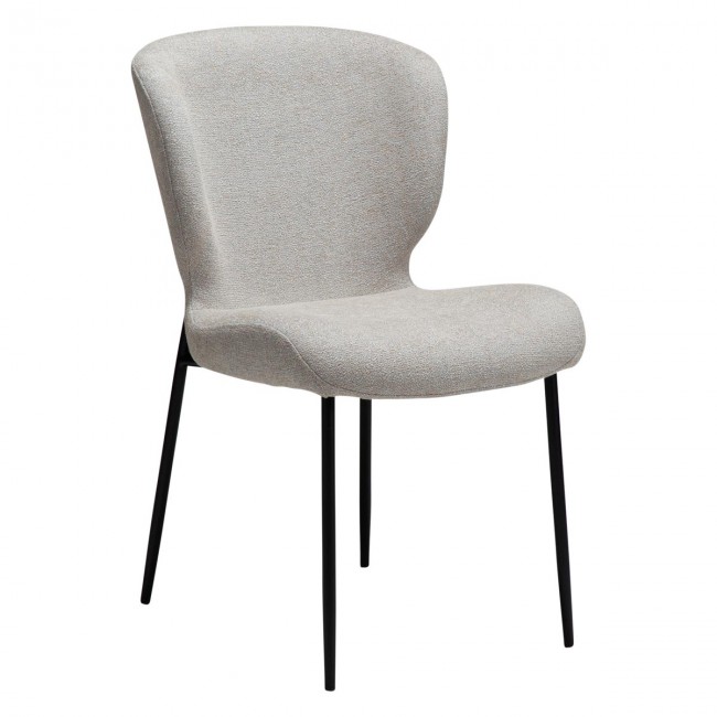 GLORY Chair | Cashmere boucle, black legs
