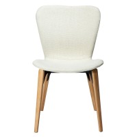 PARAGON Chair | Bone White boucle, Oak legs