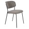 JOLIEN Chair | Grey, Black legs