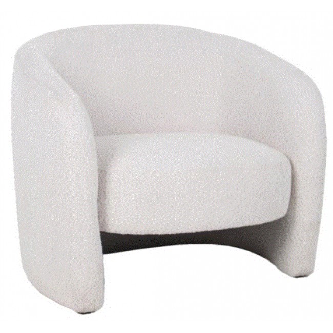 LIB - ARMCHAIR BOLD FABRIC CREAM