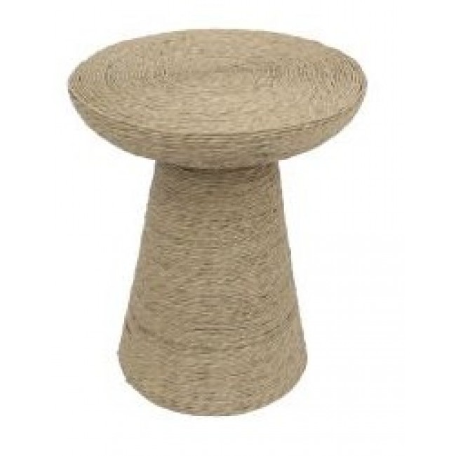 LIB - SIDE TABLE ROPE NATURAL 49X49X58CM