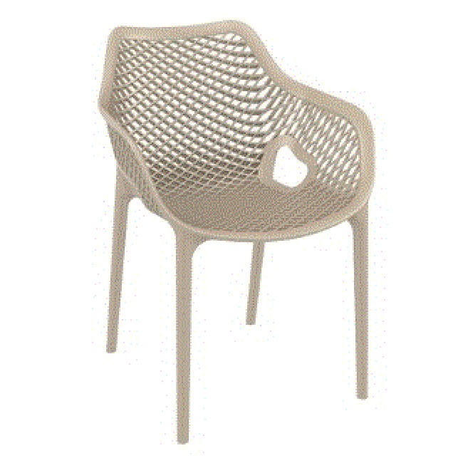 ZOUG - ARMCHAIR AIR XL - TAUPE